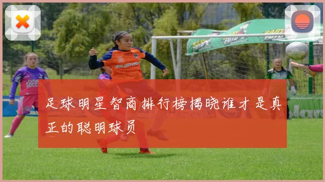 足球明星智商排行榜揭晓谁才是真正的聪明球员
